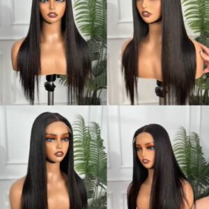 20-inch HD Straight Lace Front Wigs 4X4