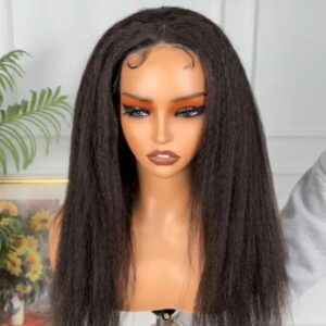 VALENTINE SALE 💓 Perruques crépues droites en dentelle