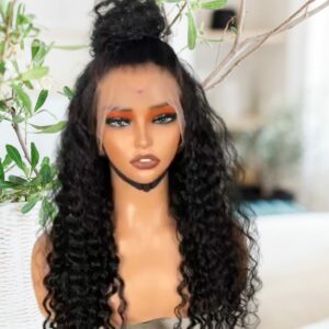 VALENTINE SALE 💓 Perruque ondulée lâche Kinky Curly