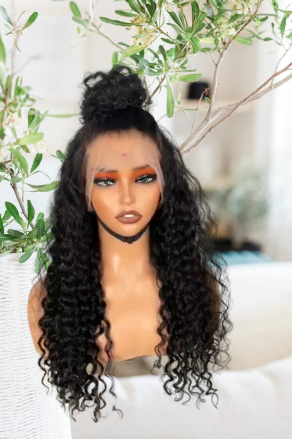 VALENTINE SALE 💓 Perruque ondulée lâche Kinky Curly