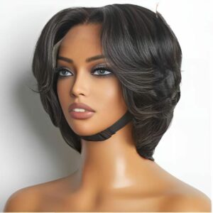 Perruque de cheveux coupe lutin Glams