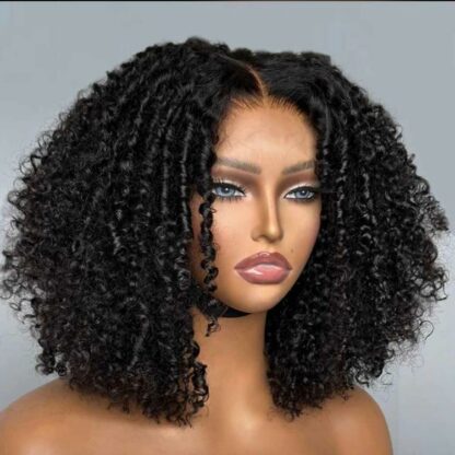 Perruque de cheveux afro bouclés crépus Glams