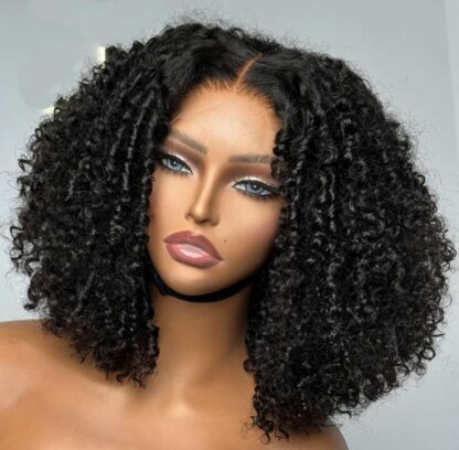 Perruque de cheveux afro bouclés crépus Glams – Image 2